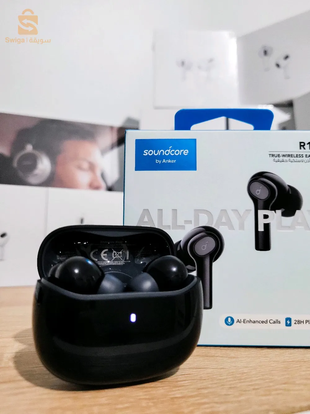 airpods ( 3 et pro2 ) hoco etl anker à des prix imbattables détails et gros