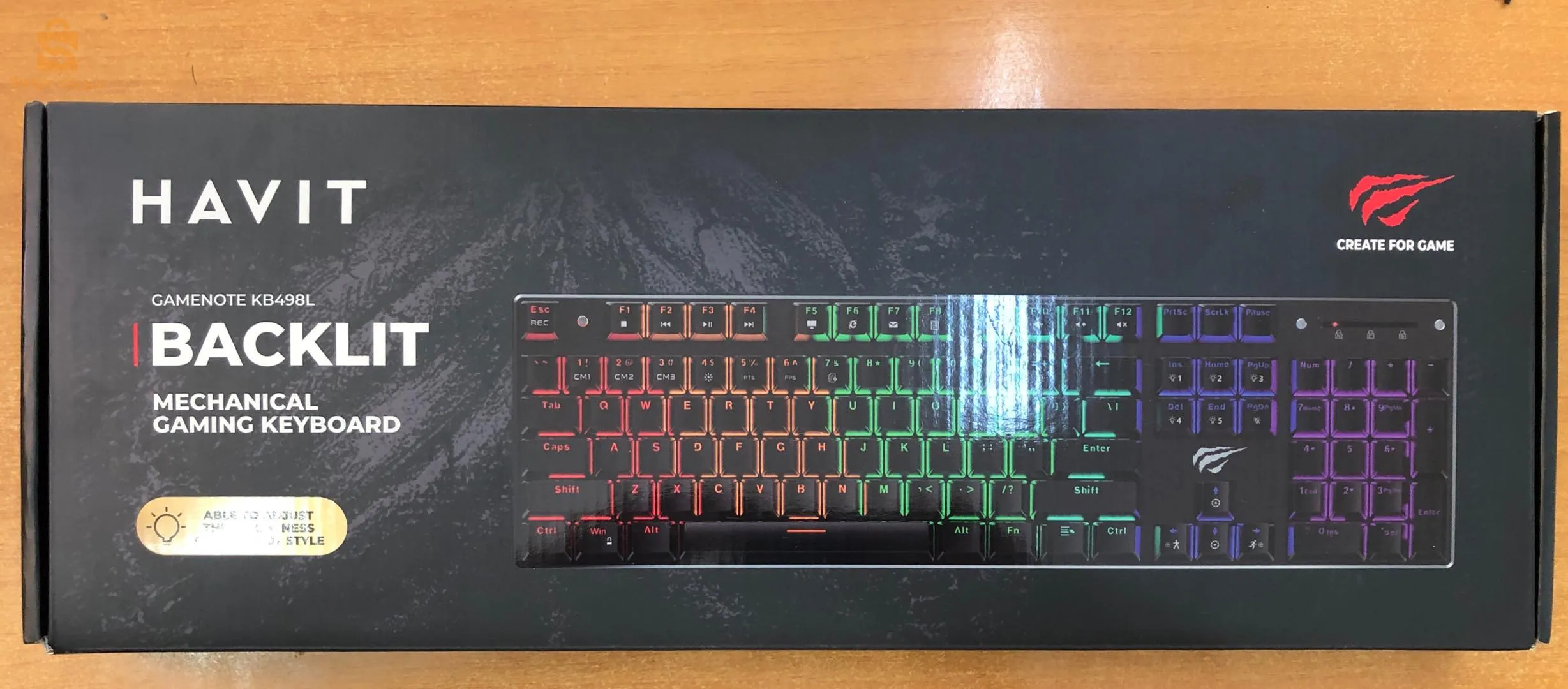 clavier mechanique Havit (bleu switch)