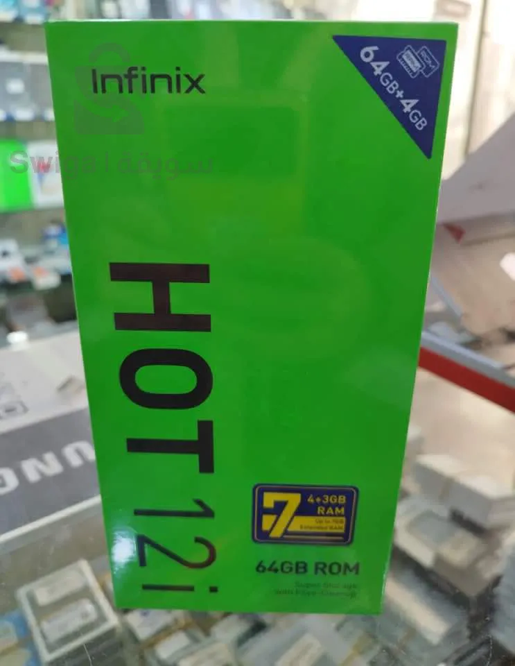 Infinix HOT 12i 4 + 3GB RAM / 64GB ROM