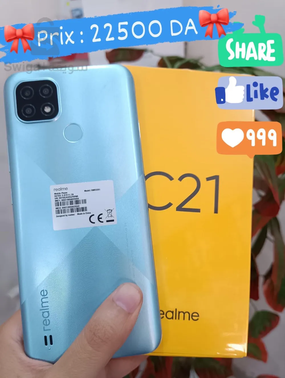 realme c21