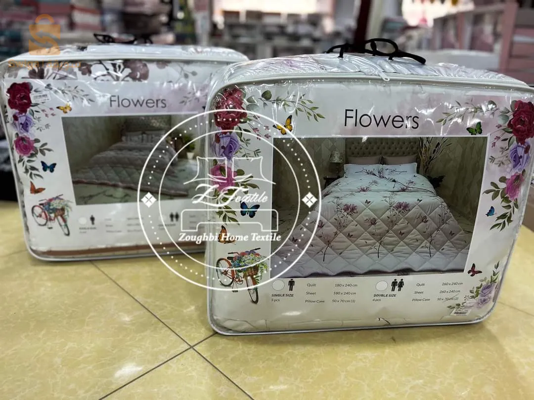 2-seater duvet + cover + 2 pillow covers