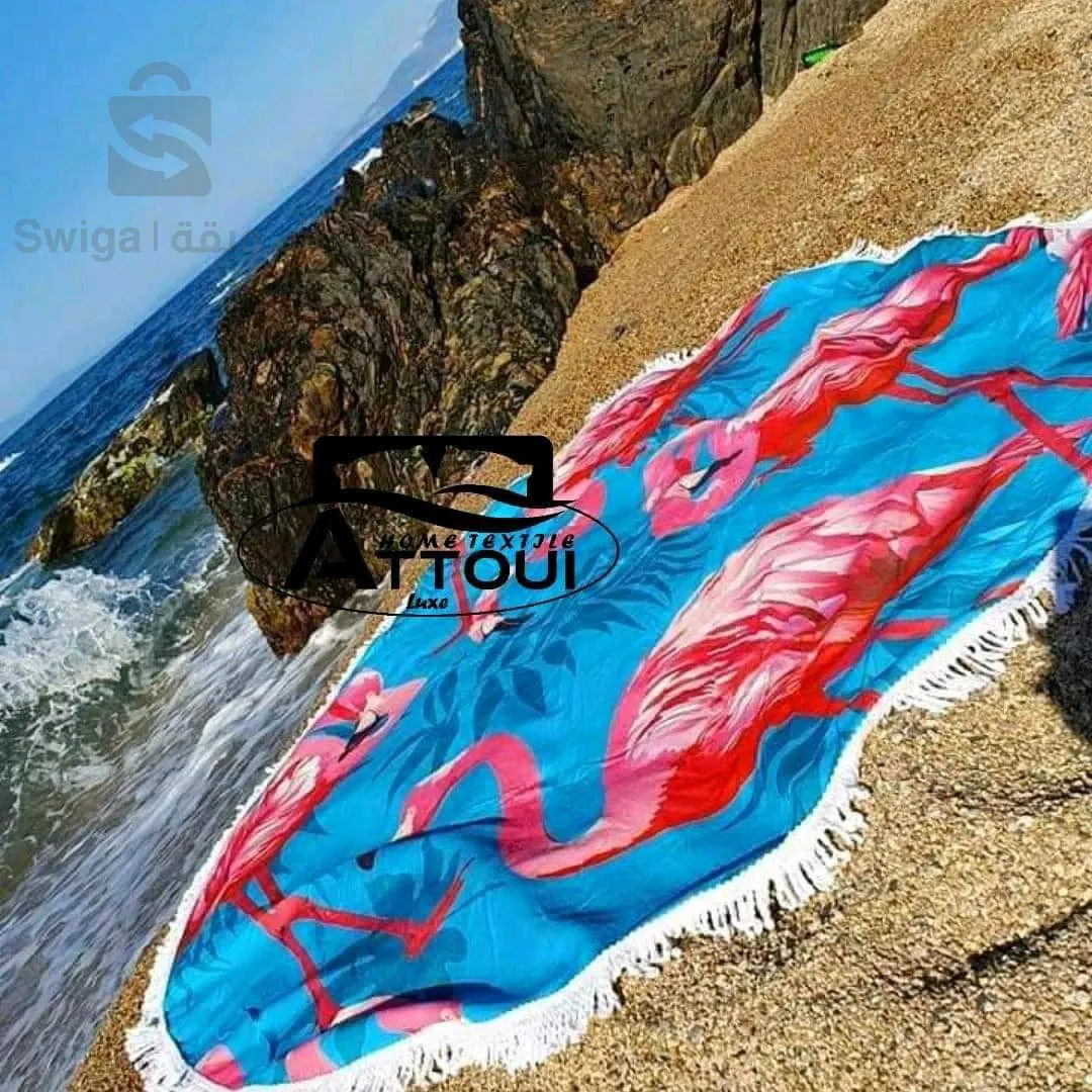 Round beach towels 🏝️