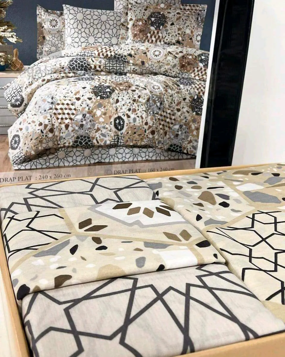 مجموعة ملاءات من 4 قطع