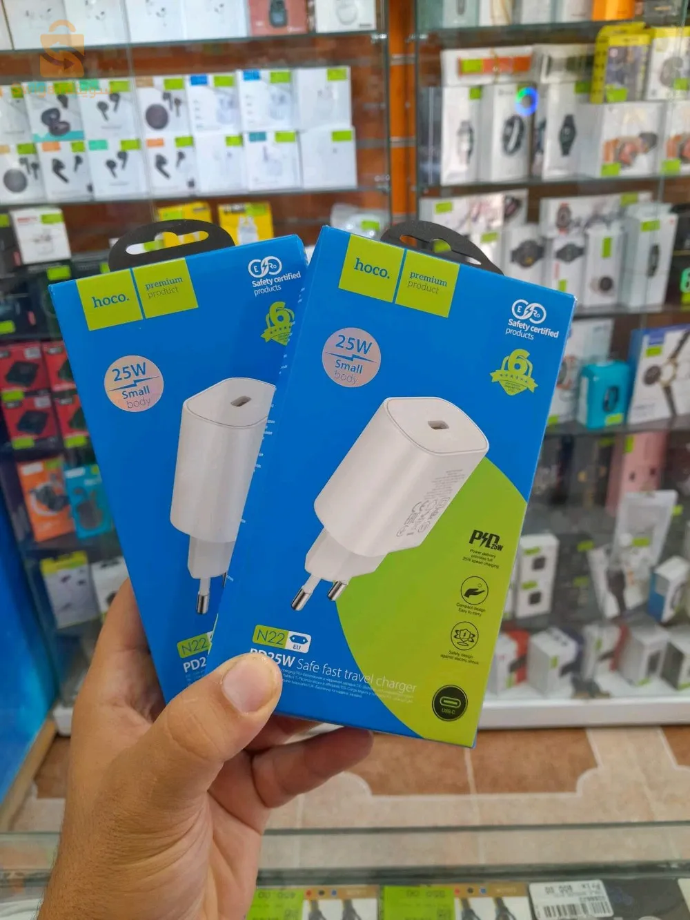 hoco_chargeur 25w 🥊🔔😍
Port Type-C
