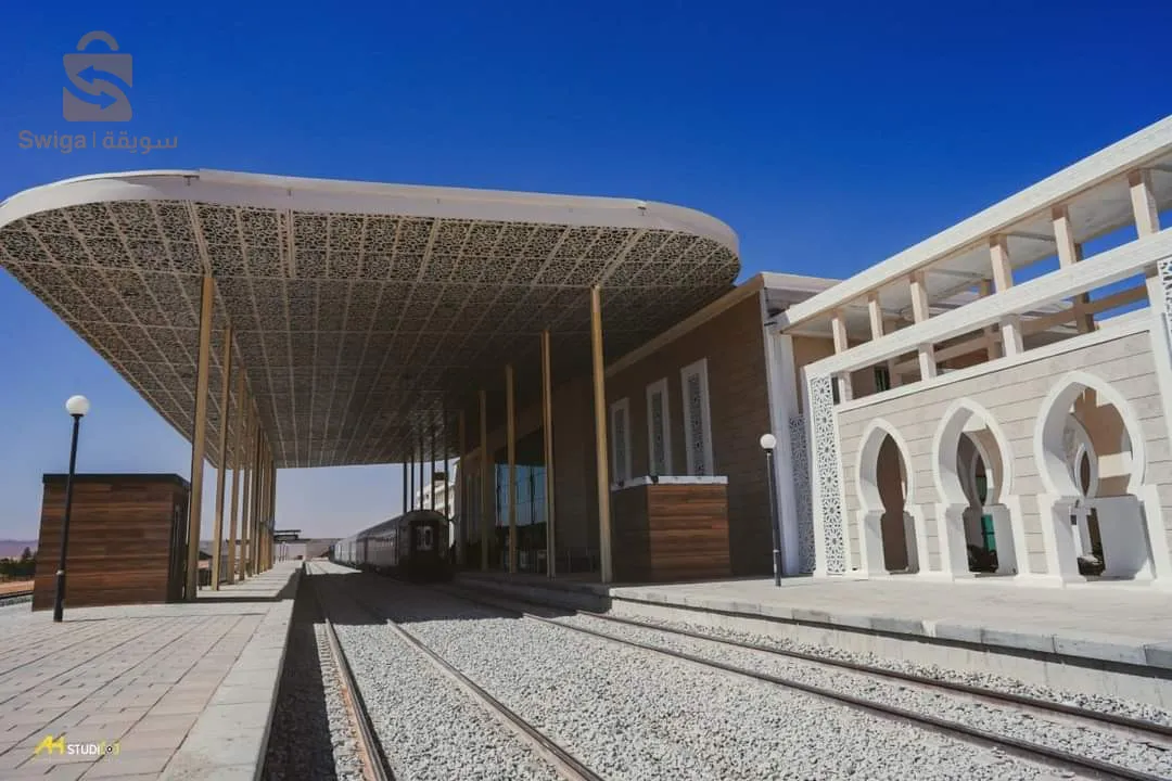 Photographing the Laghouat train