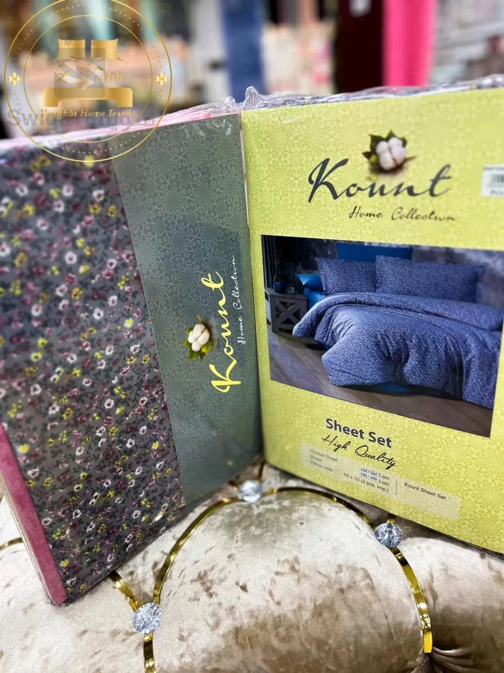 مجموعة 4 قطع ملاءات فاخرة