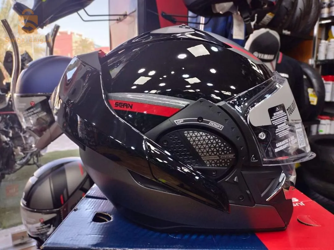 EVO-GT Casque de moto modulable noir | SHARK HELMETS