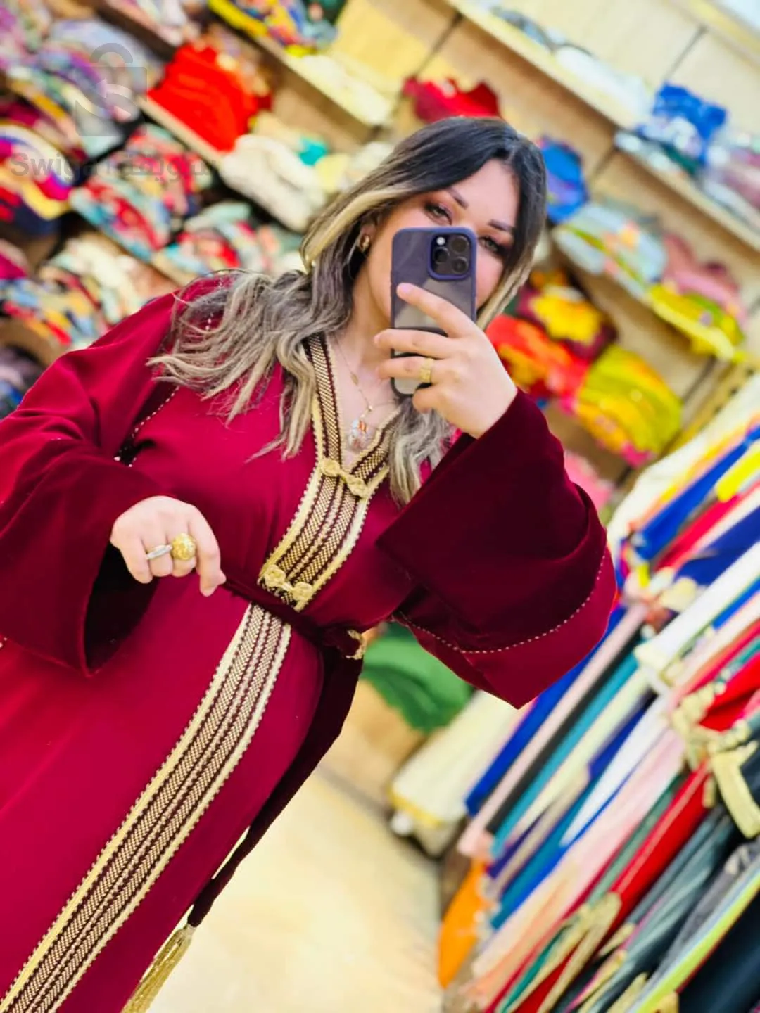 قفطان بحزام