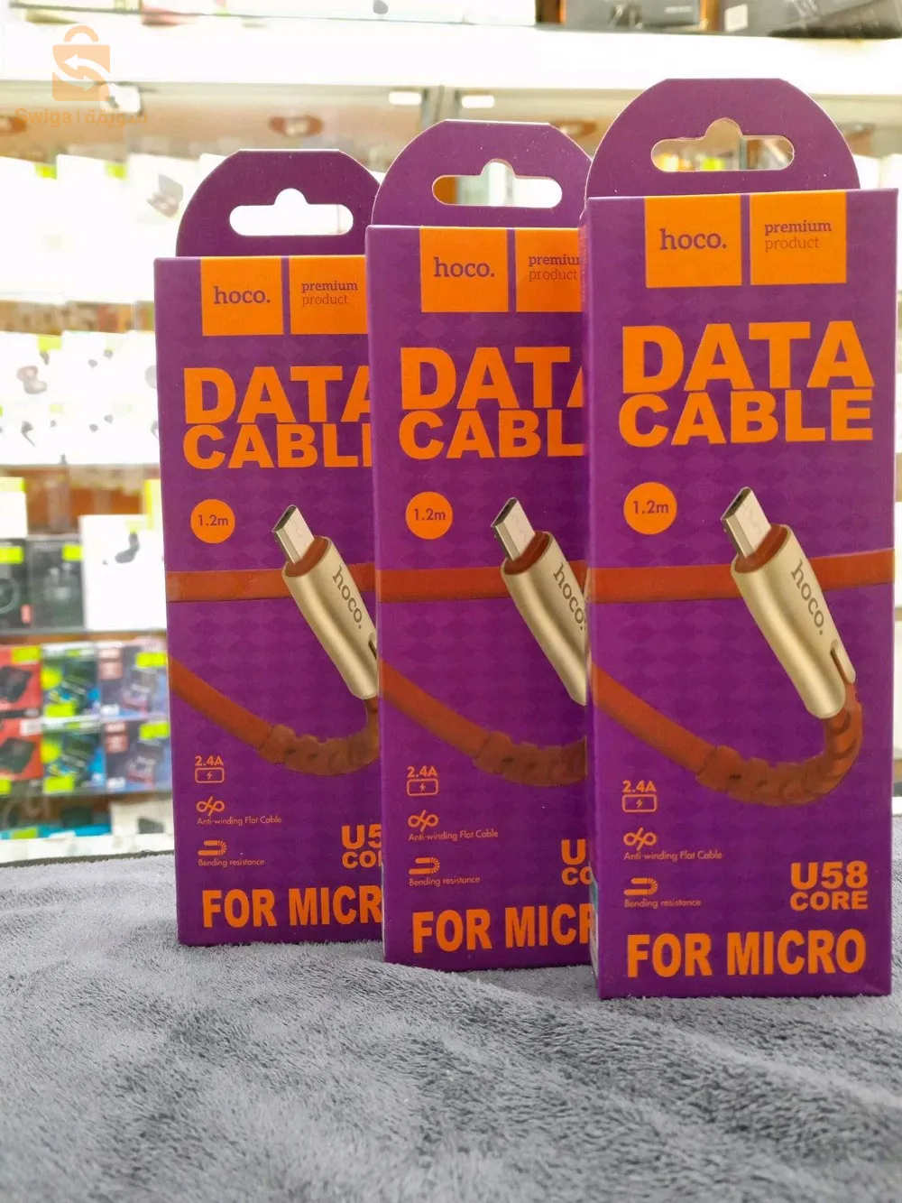 hoco_cable 2.4A🥊🔔😍
For Micro USB