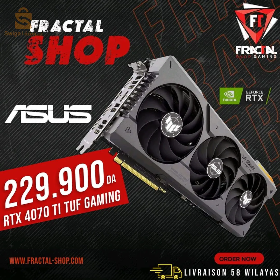 ASUS TUF GAMING GEFORCE RTX 4070 TI OC12GB