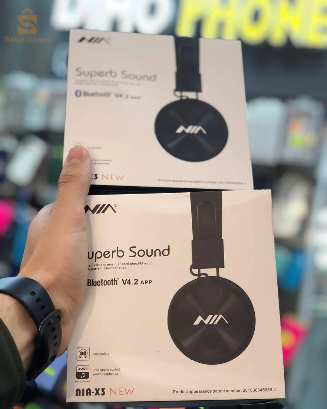 Casque Bluetooth NIA