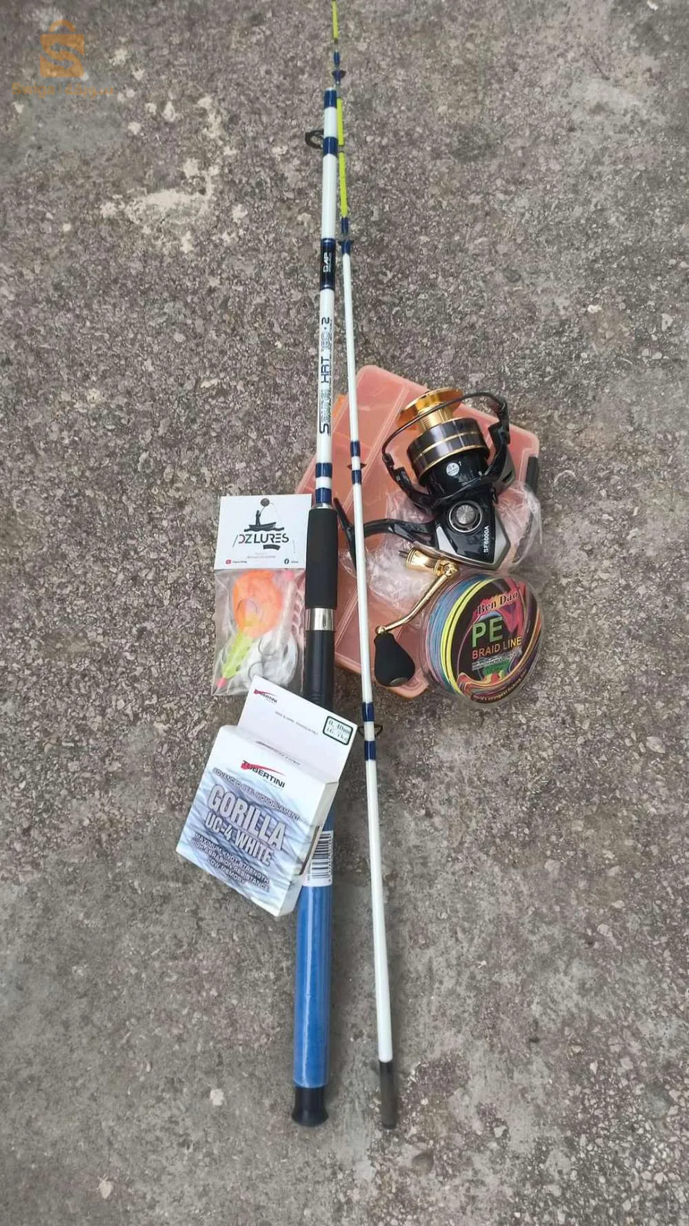 Pack jig/palangrotte