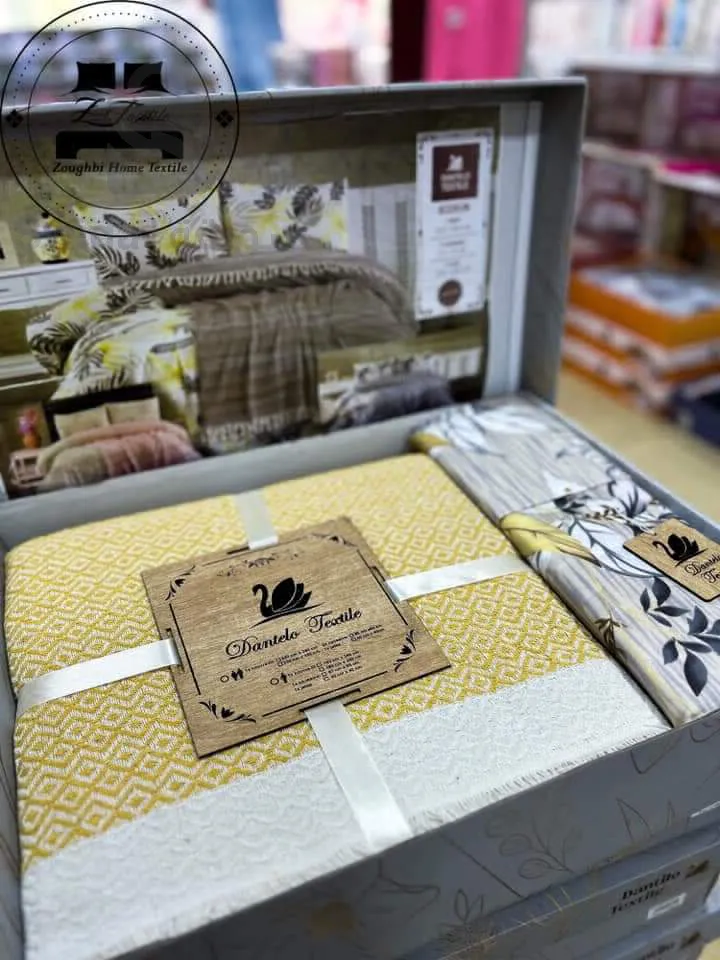 PLAID+ Drap+ 2 couvre oreiller