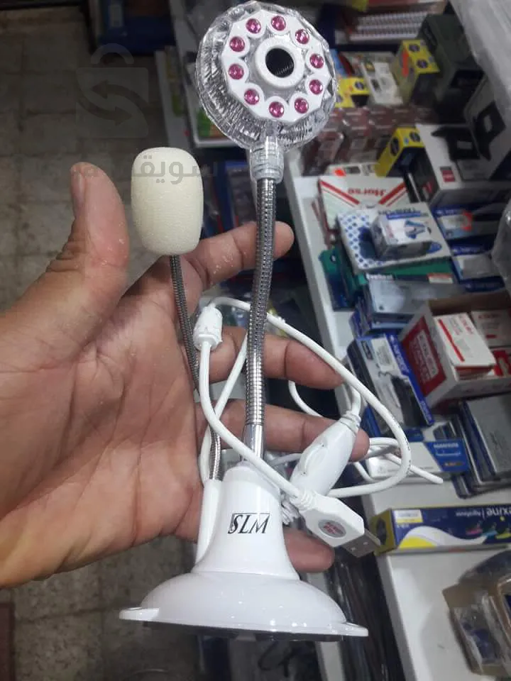 Caméra d'ordinateur avec microphone