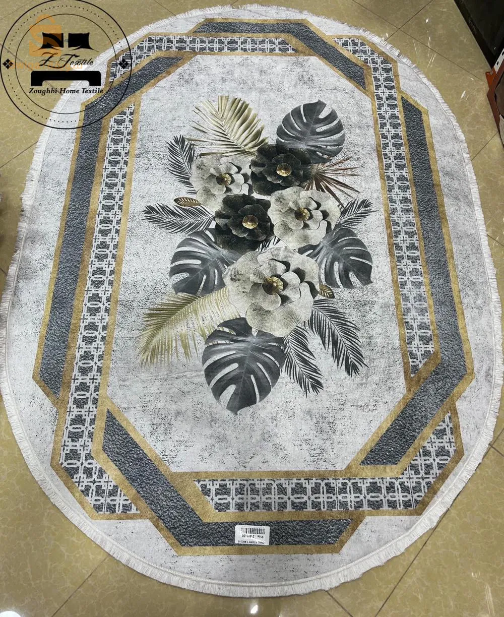 tapis oval