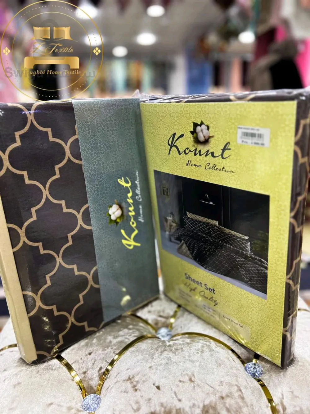 Parure de drap de lux 4pièce