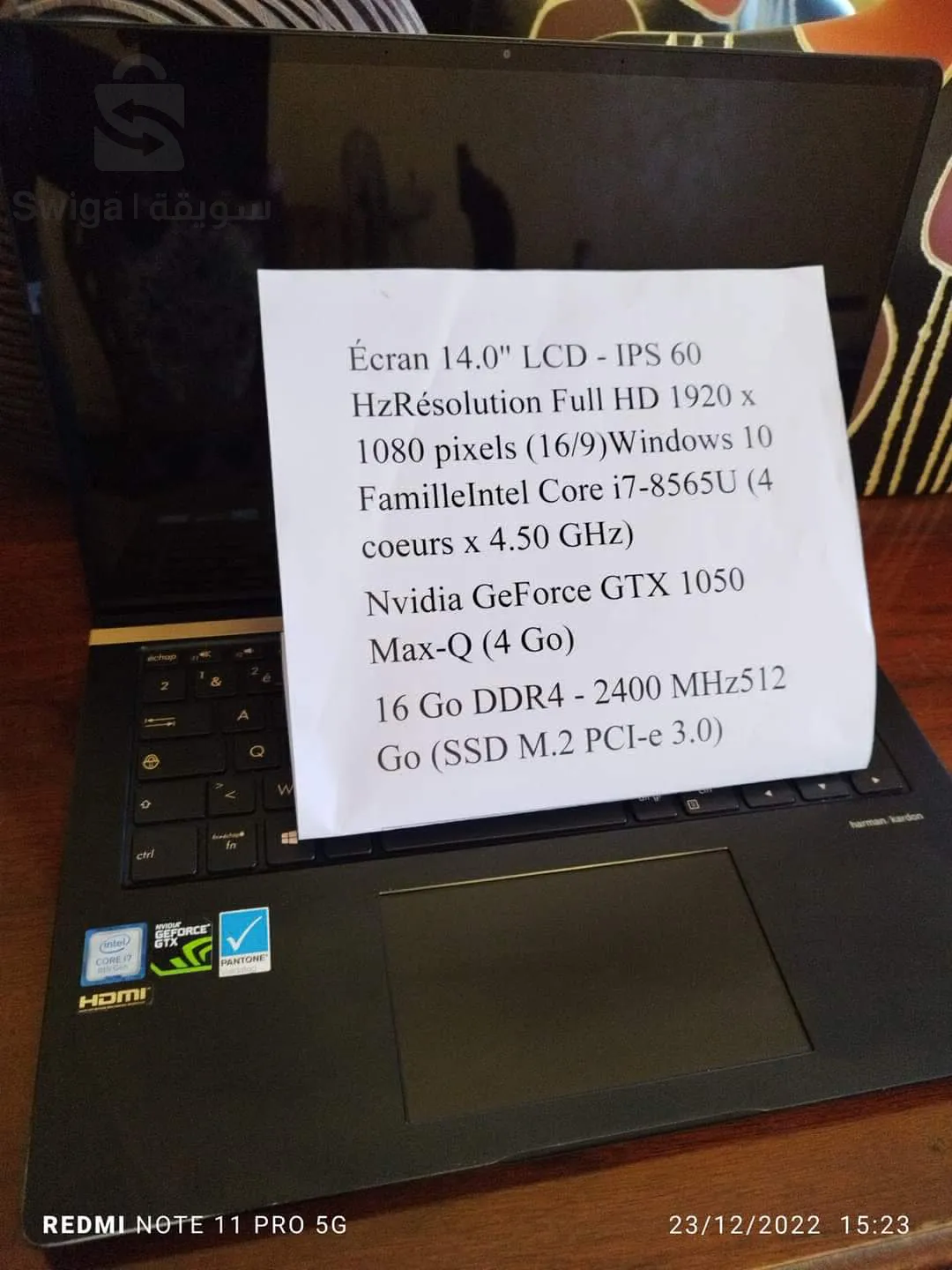 ASUS ZenBook Pro 14 UX450F BN025T