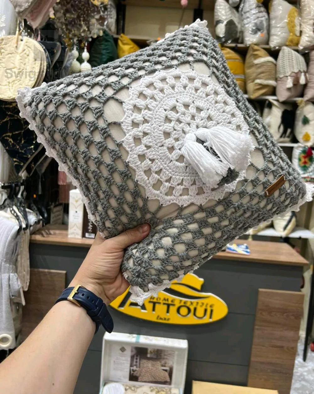 Jeter décoration 🧶❤️