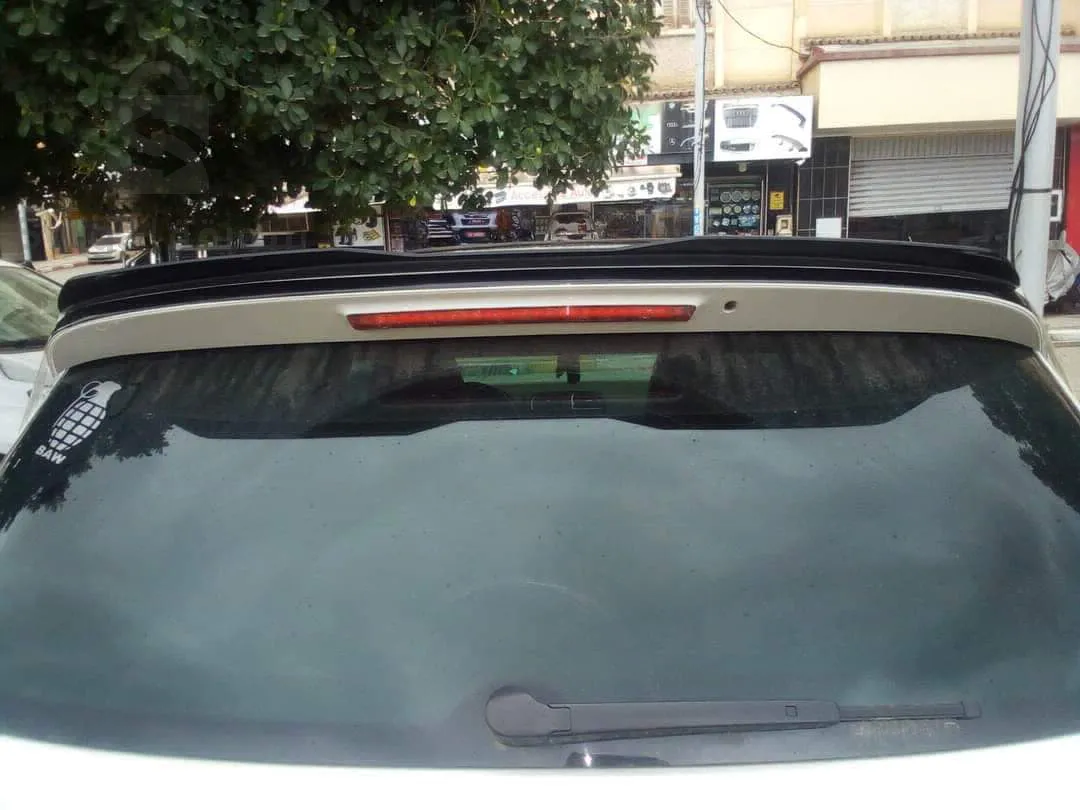 Assembly of the front spoiler and rear spoiler