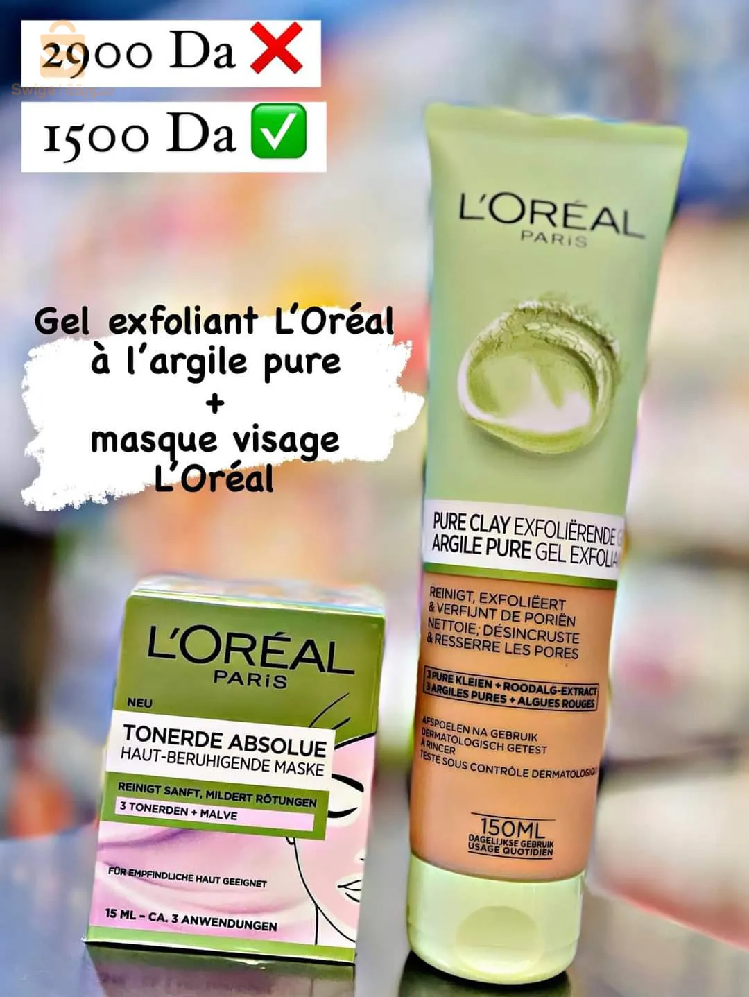 Gel exfoliant l'Oréal