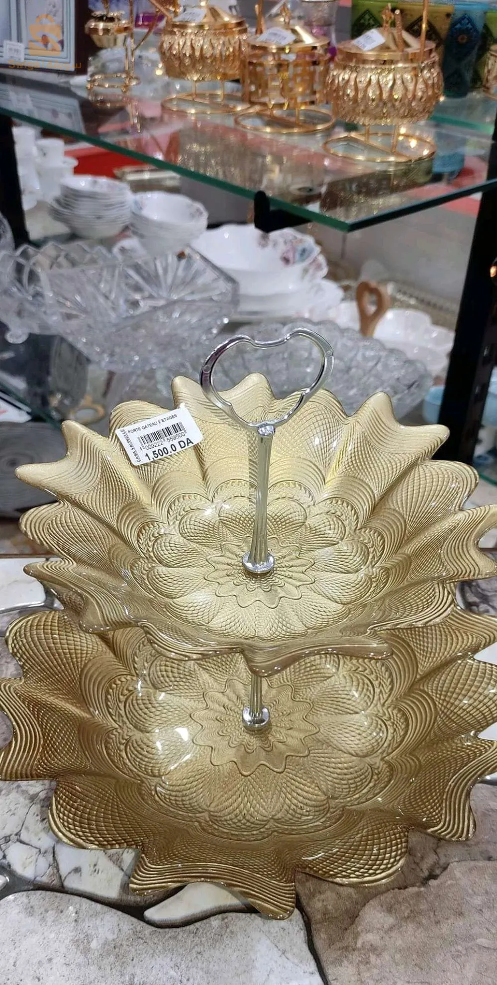 Porte gâteau 2 étage