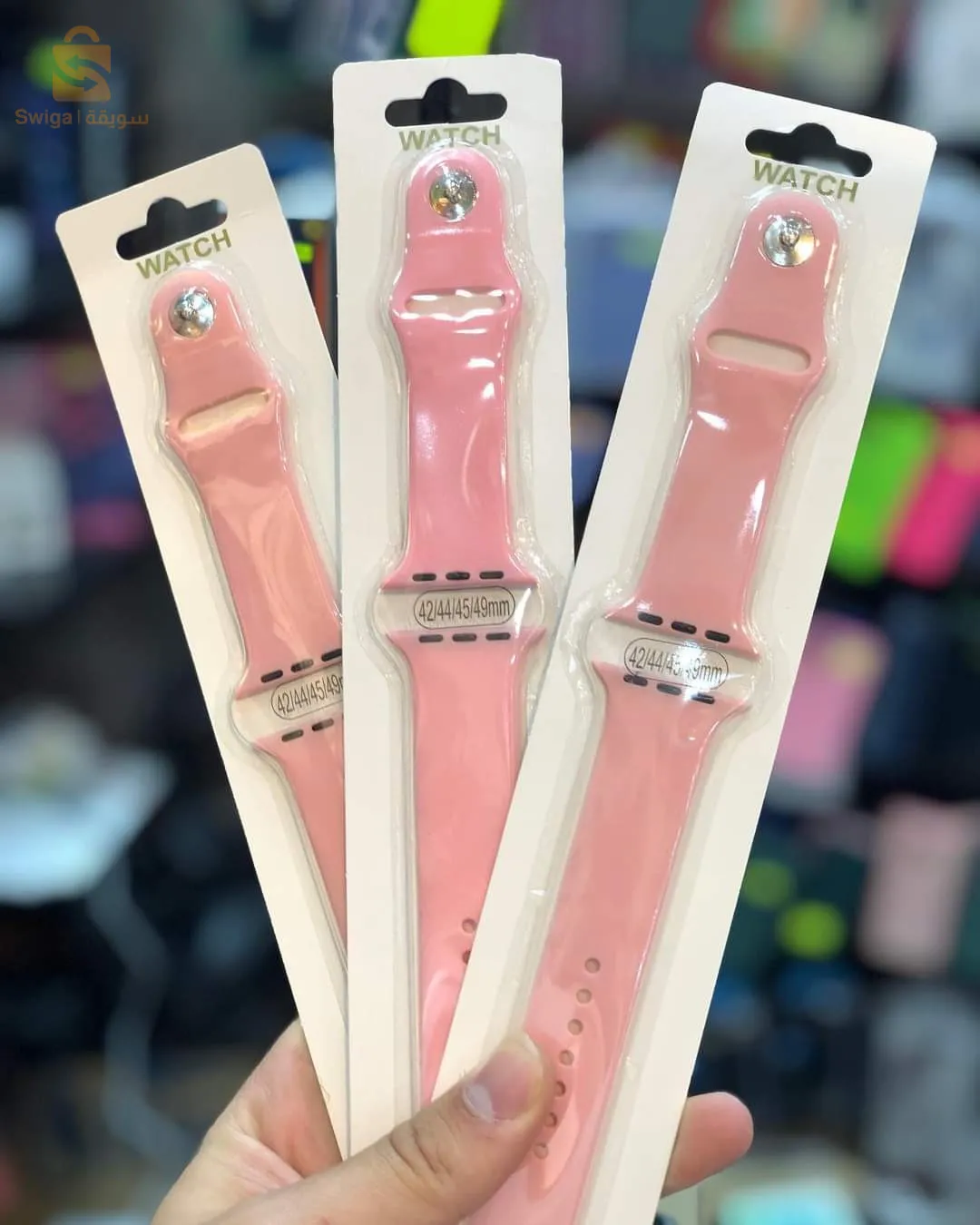 Bracelet Apple Watch ⌚️ rose claire. 
d