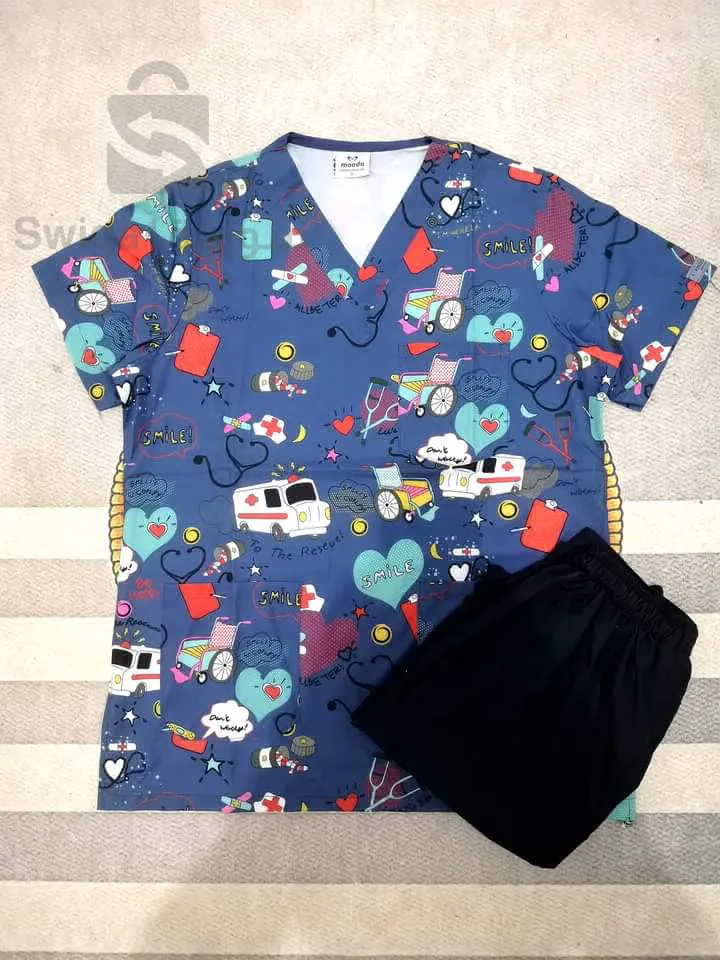 ملابس قطنية مطبوعة