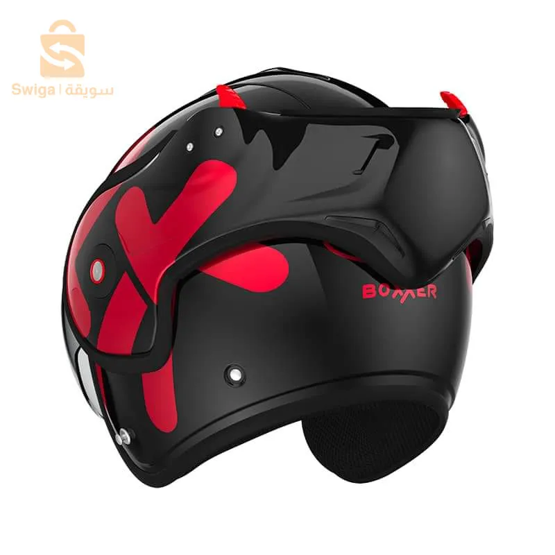RO9 BOXXER TWIN NOIR - ROUGE