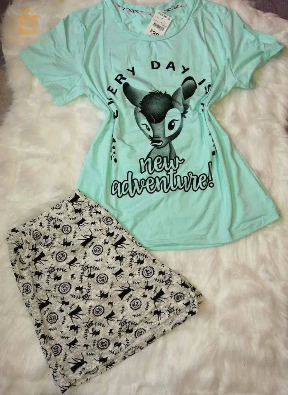 بيجامة شورت