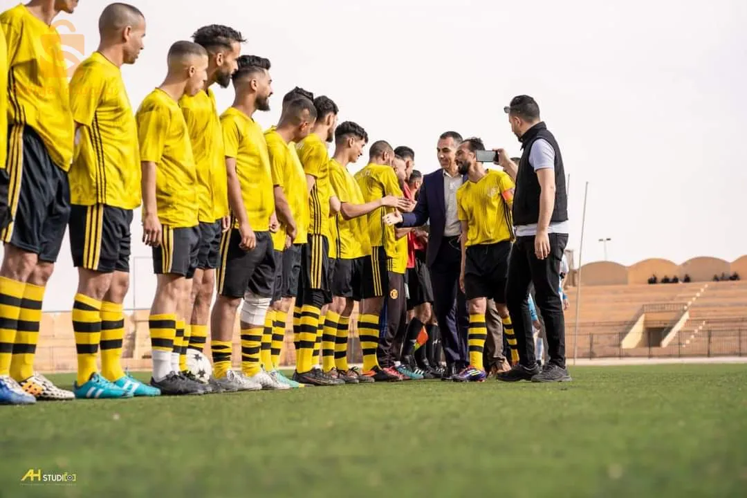 تصوير مباراة