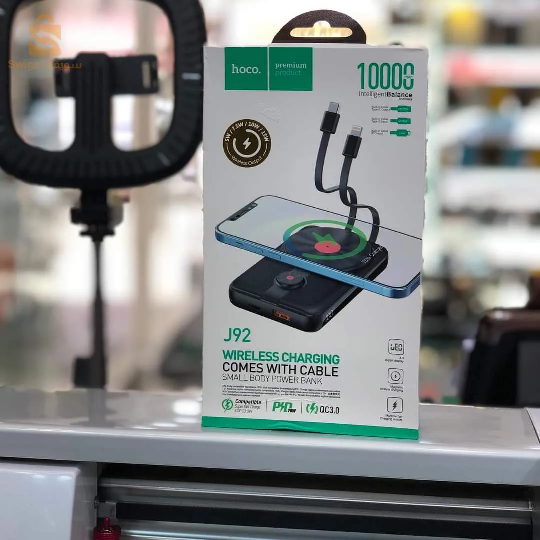 J92 power bank wireless