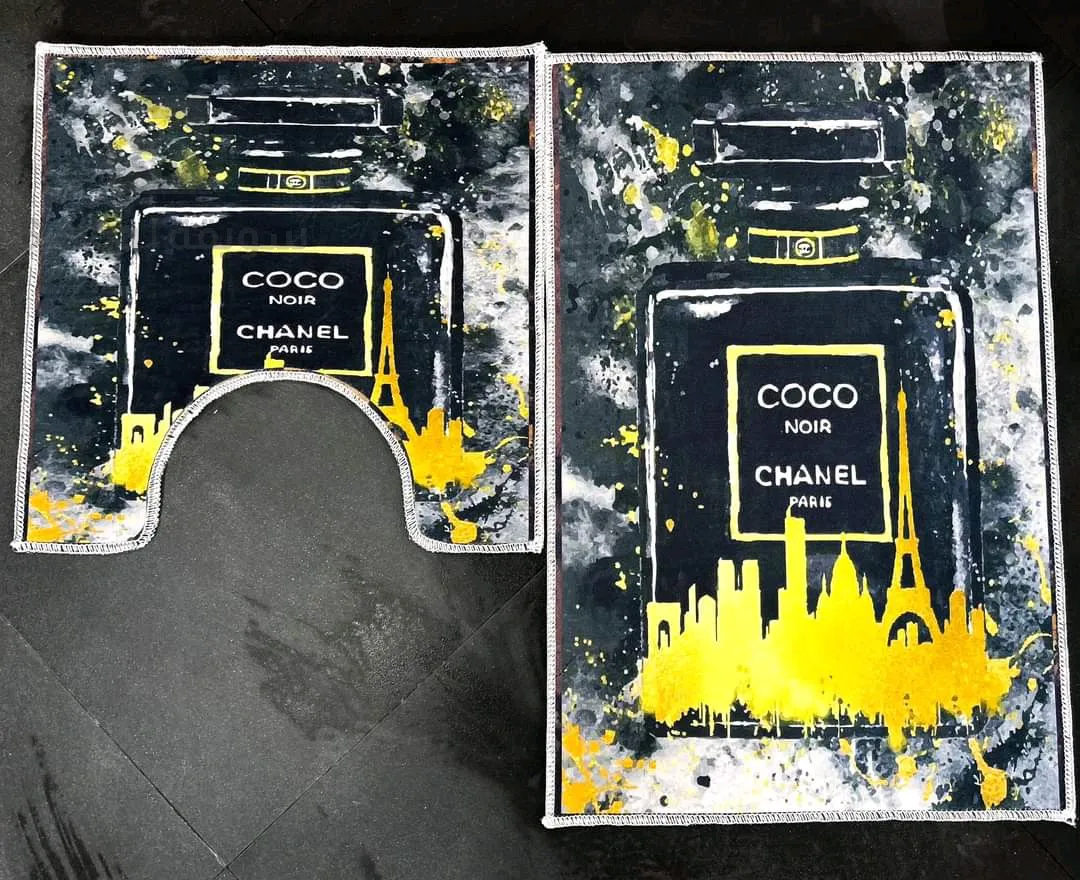 2 قطع  حمام حصيرة