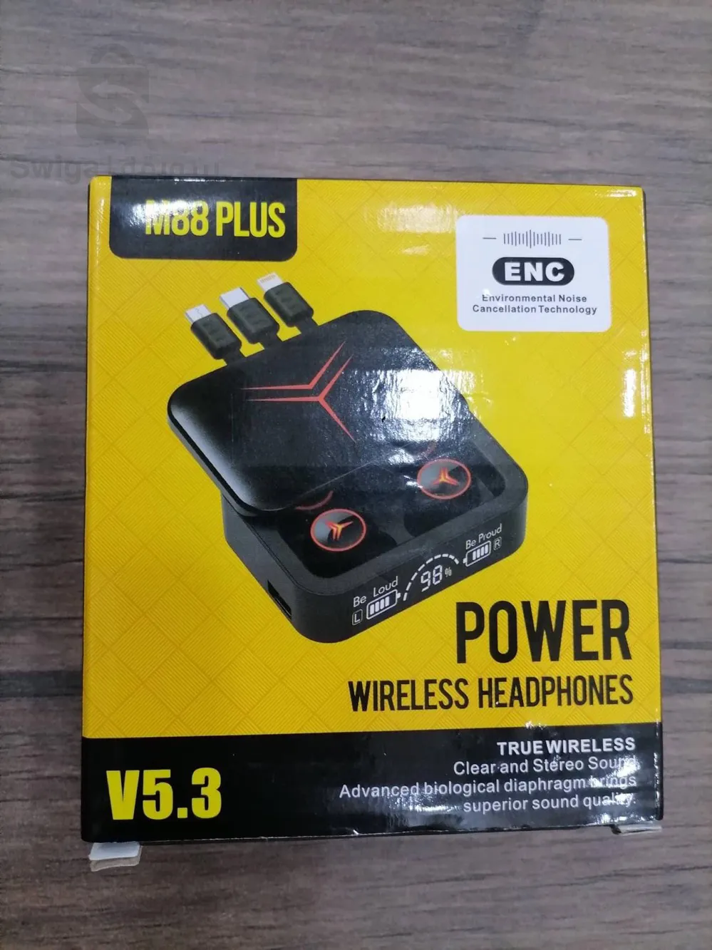 headphones Bluetooth M88 plus