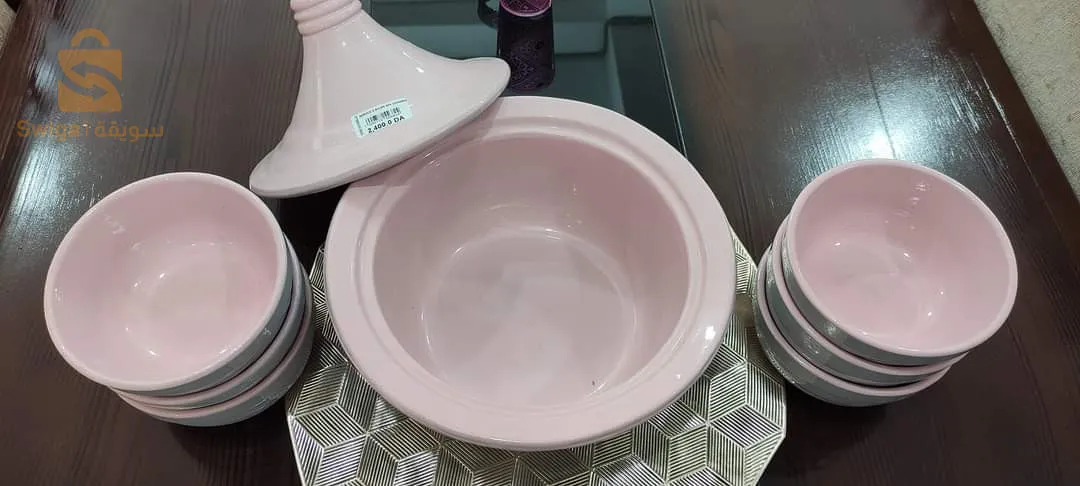 8-piece ceramic soup service