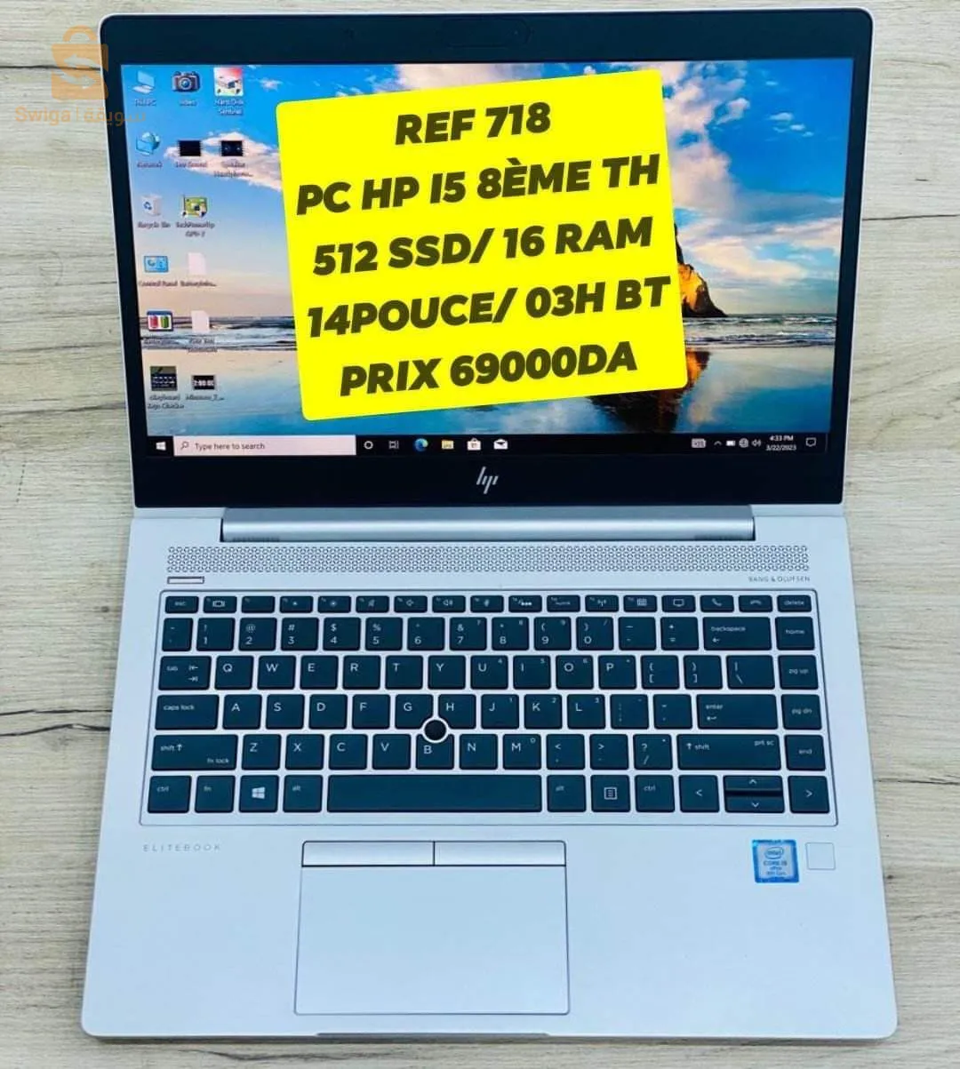 hp i5 8eme th