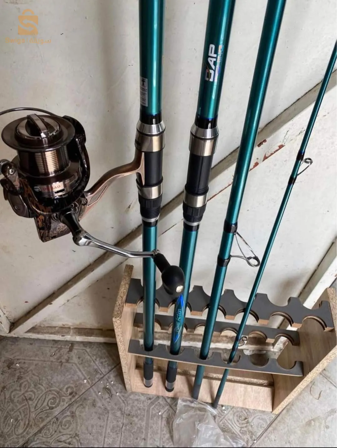 Canne dap fishing 🎣 4.20m + moulinet debaoo rs9000