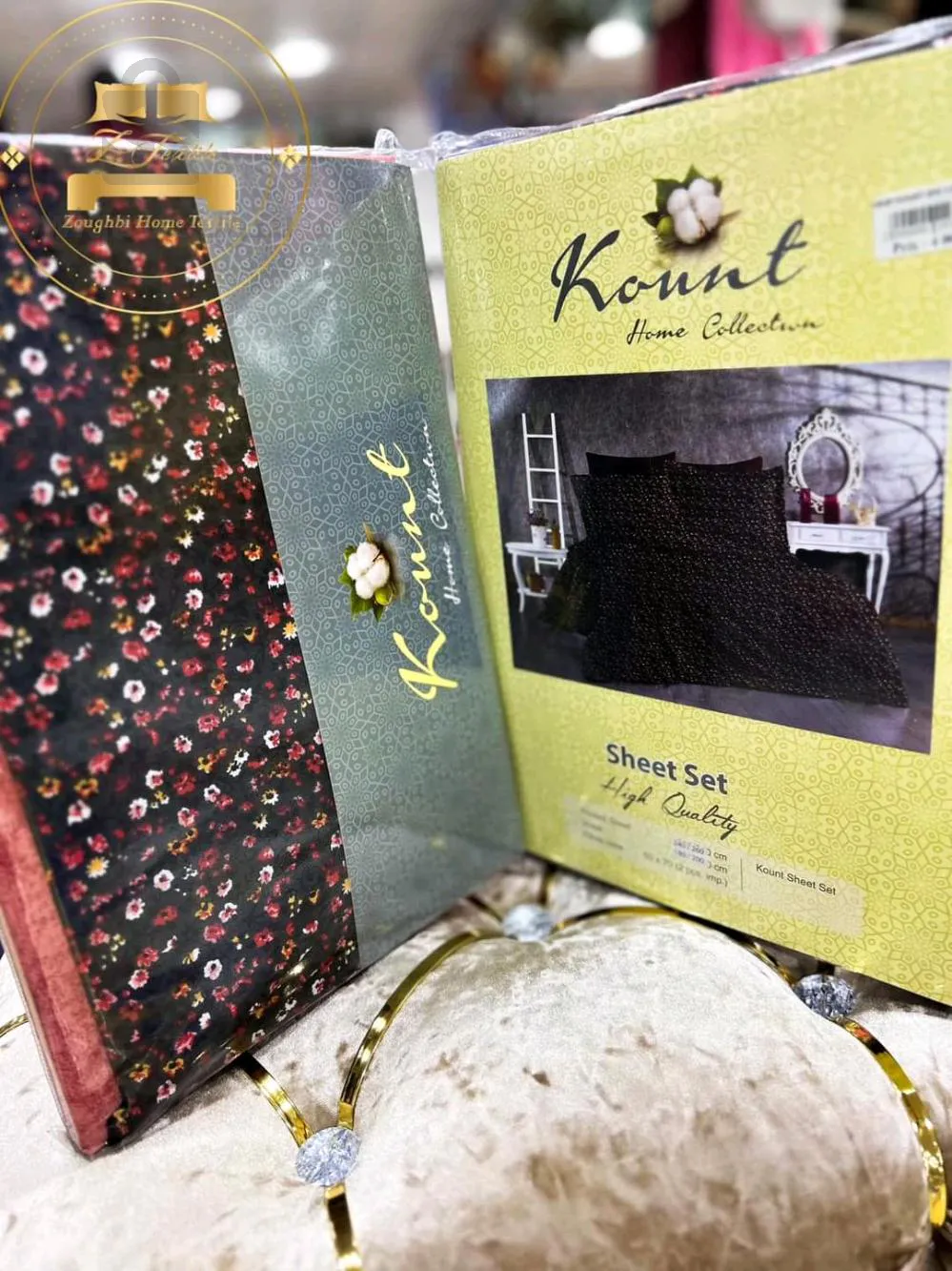 Parure de drap de lux 4pièce