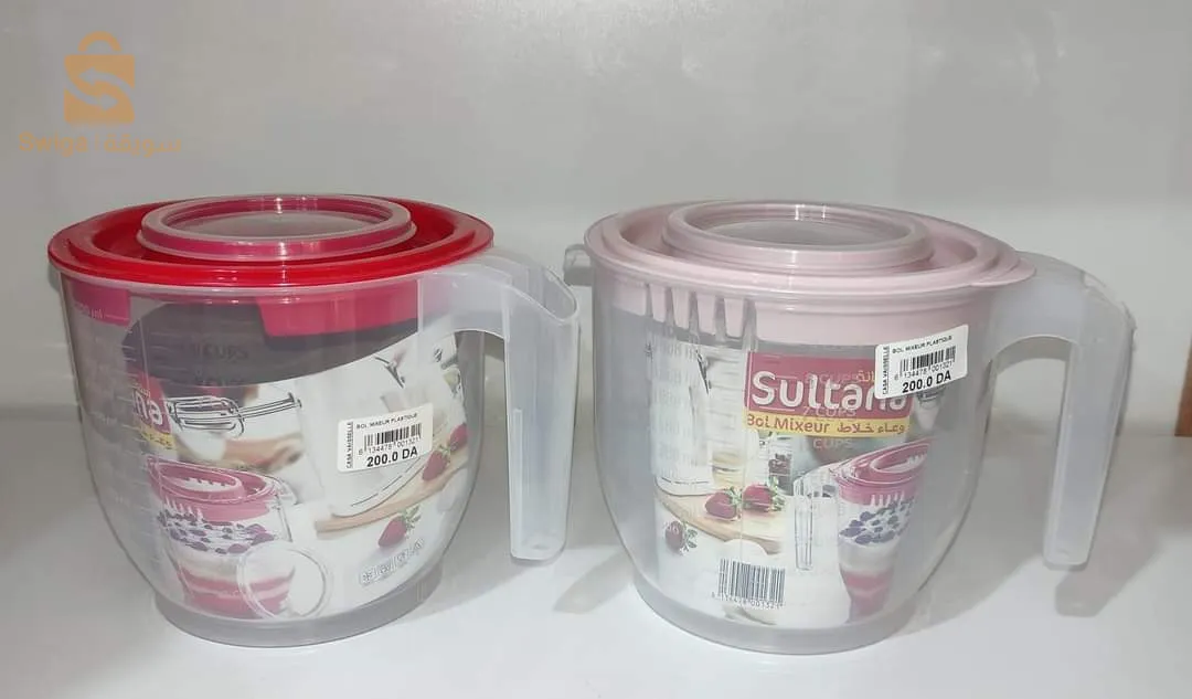 وعاء خلط بلاستيك