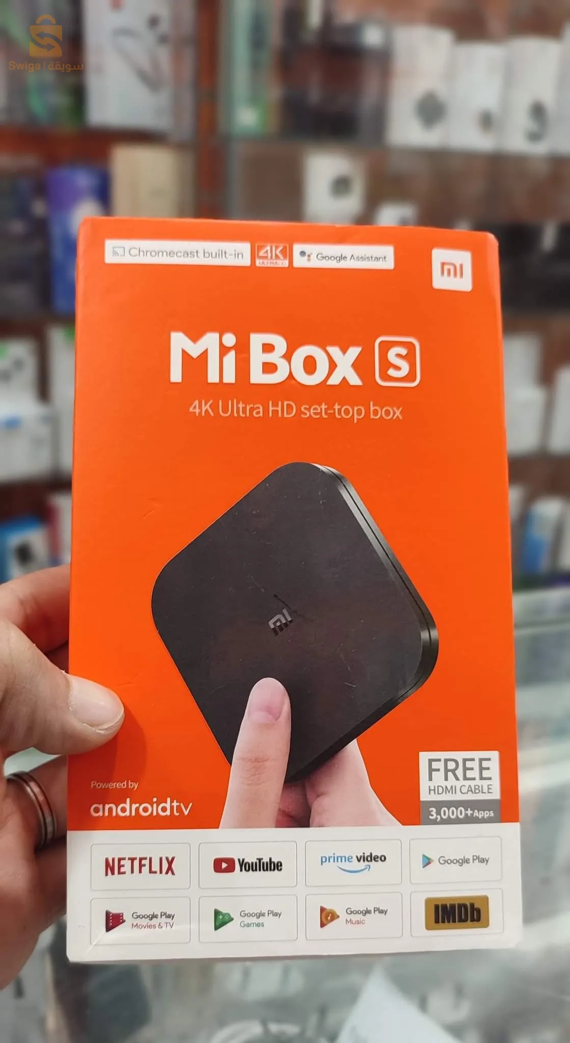 MI_BOX_S_4K 🔥
 TV BOX Produit Origina