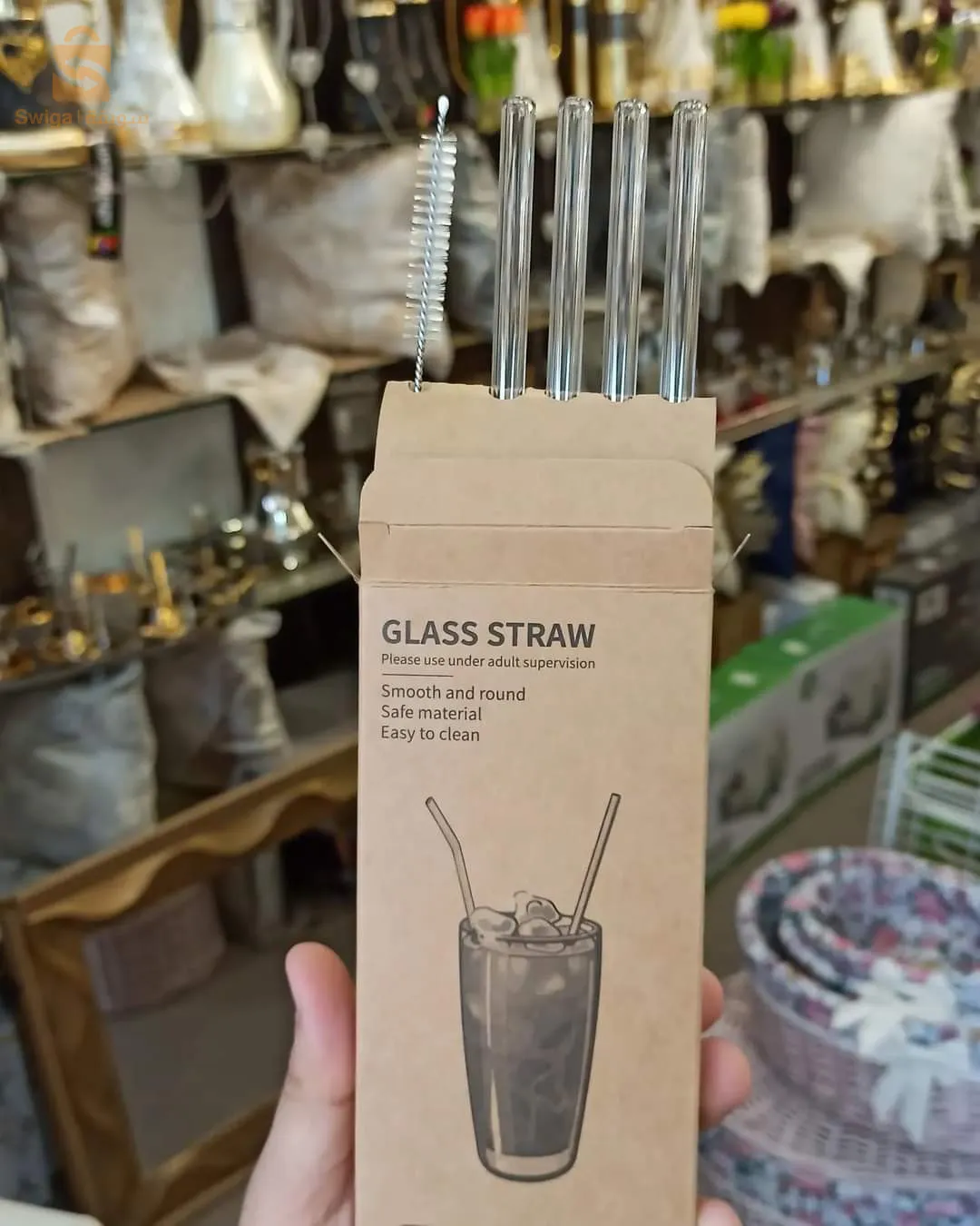glass straw
