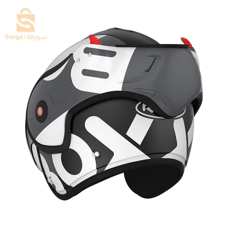 RO9 BOXXER FLAG NOIR - BLANC MAT