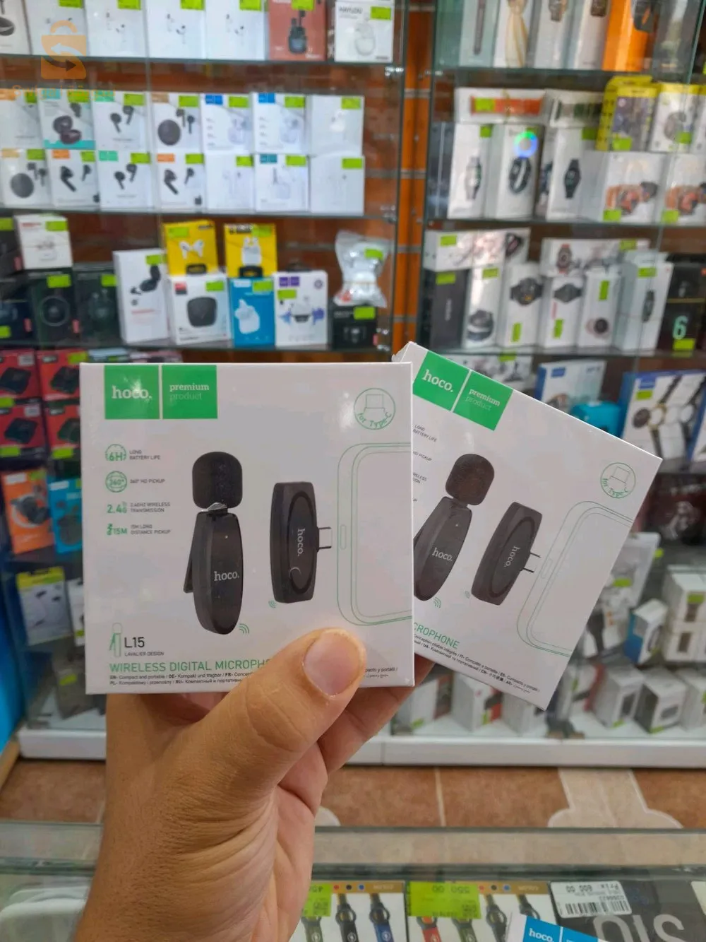 wirelessmicrophone_hoco 🤩🤩
Port Type-C & iPhone