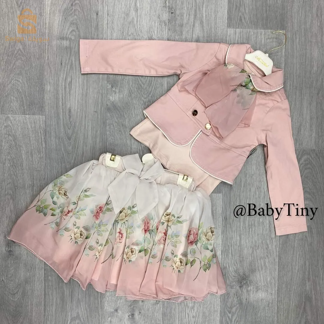 Filles jupe ensemble