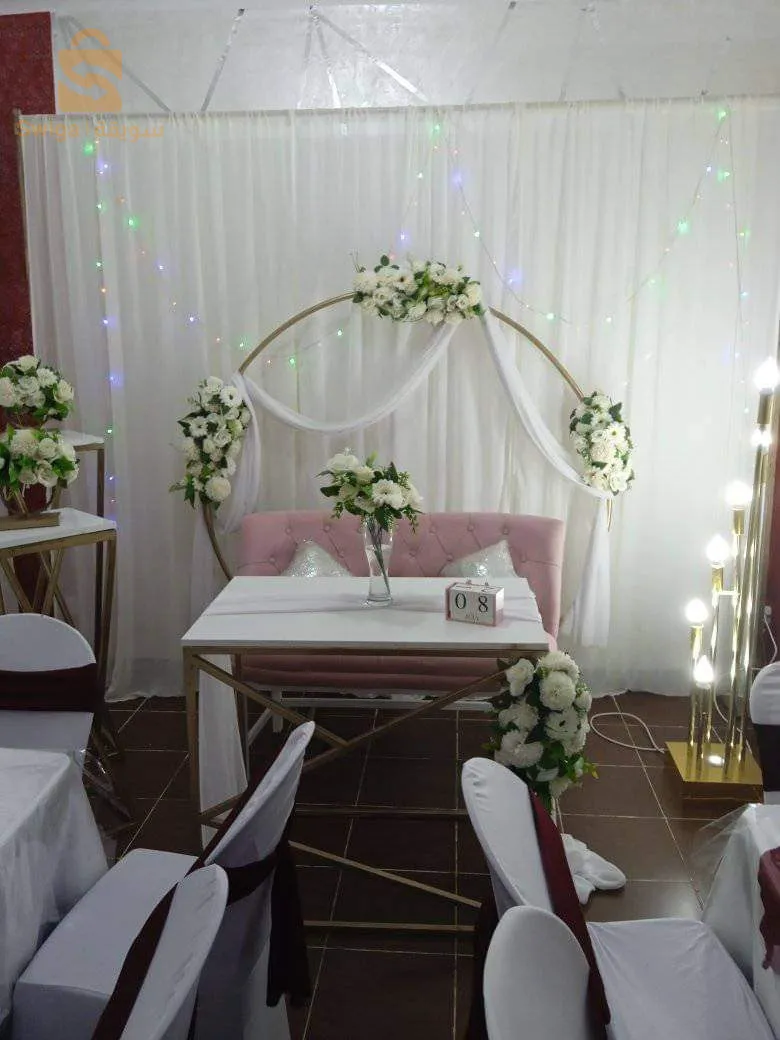 décoration fiançailles