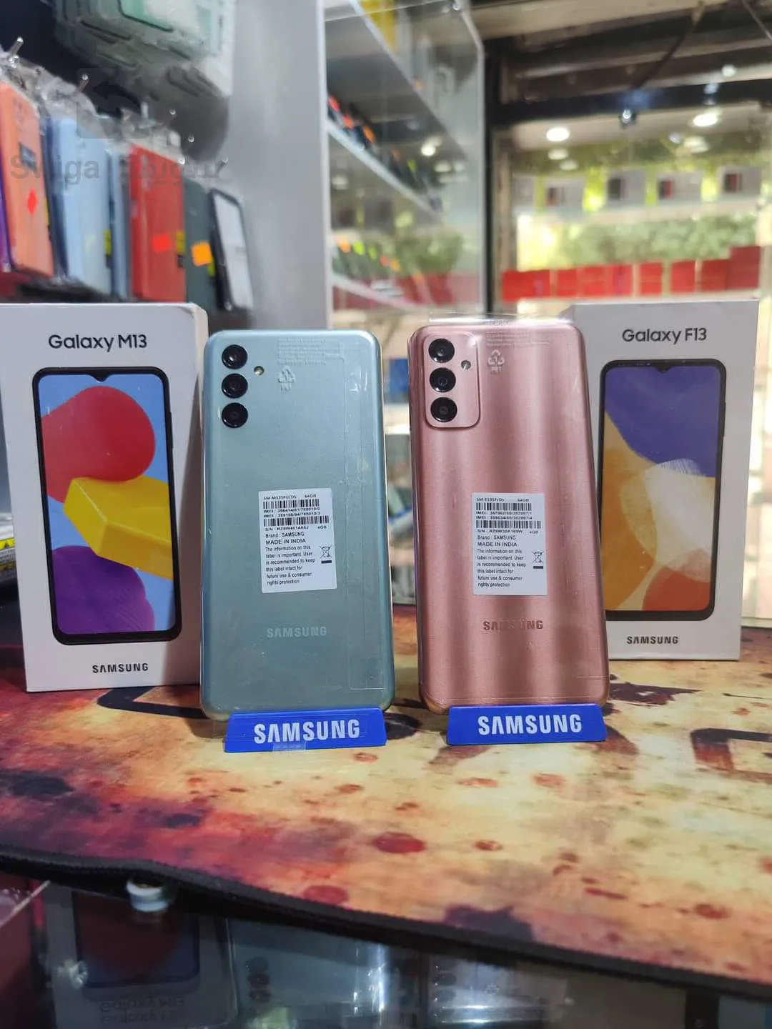 Samsung M13
Samsung F13