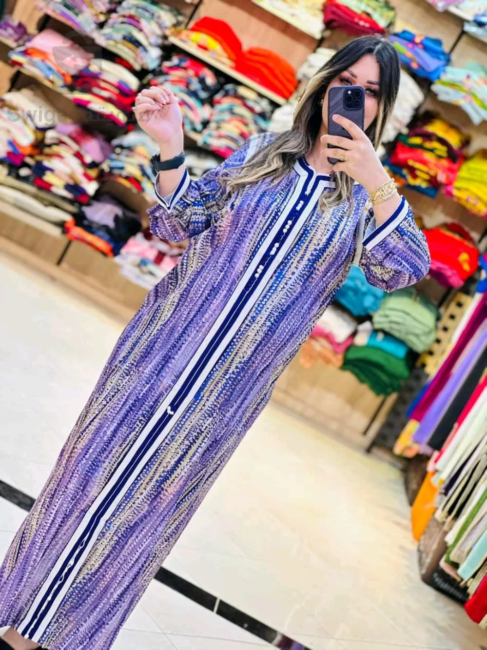 جلابة مخططة