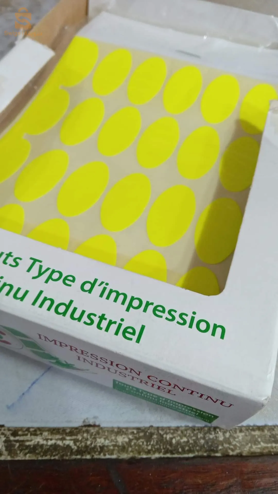 thermal sticker roll