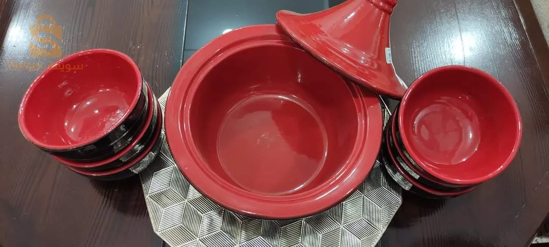 piece ceramic soup set
