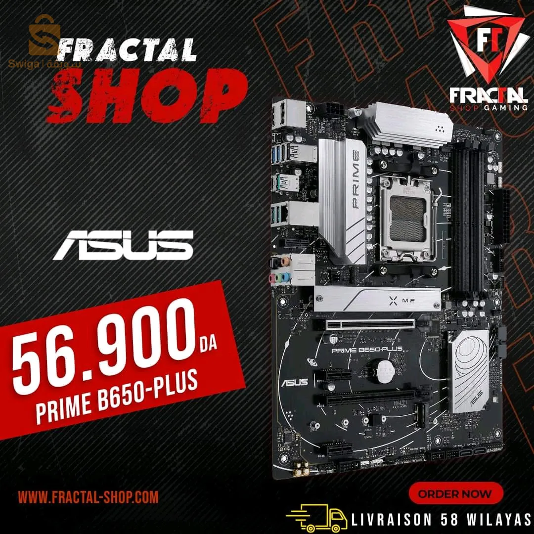 AMD تعد اللوحة الأم ASUS PRIME B650-PLUS