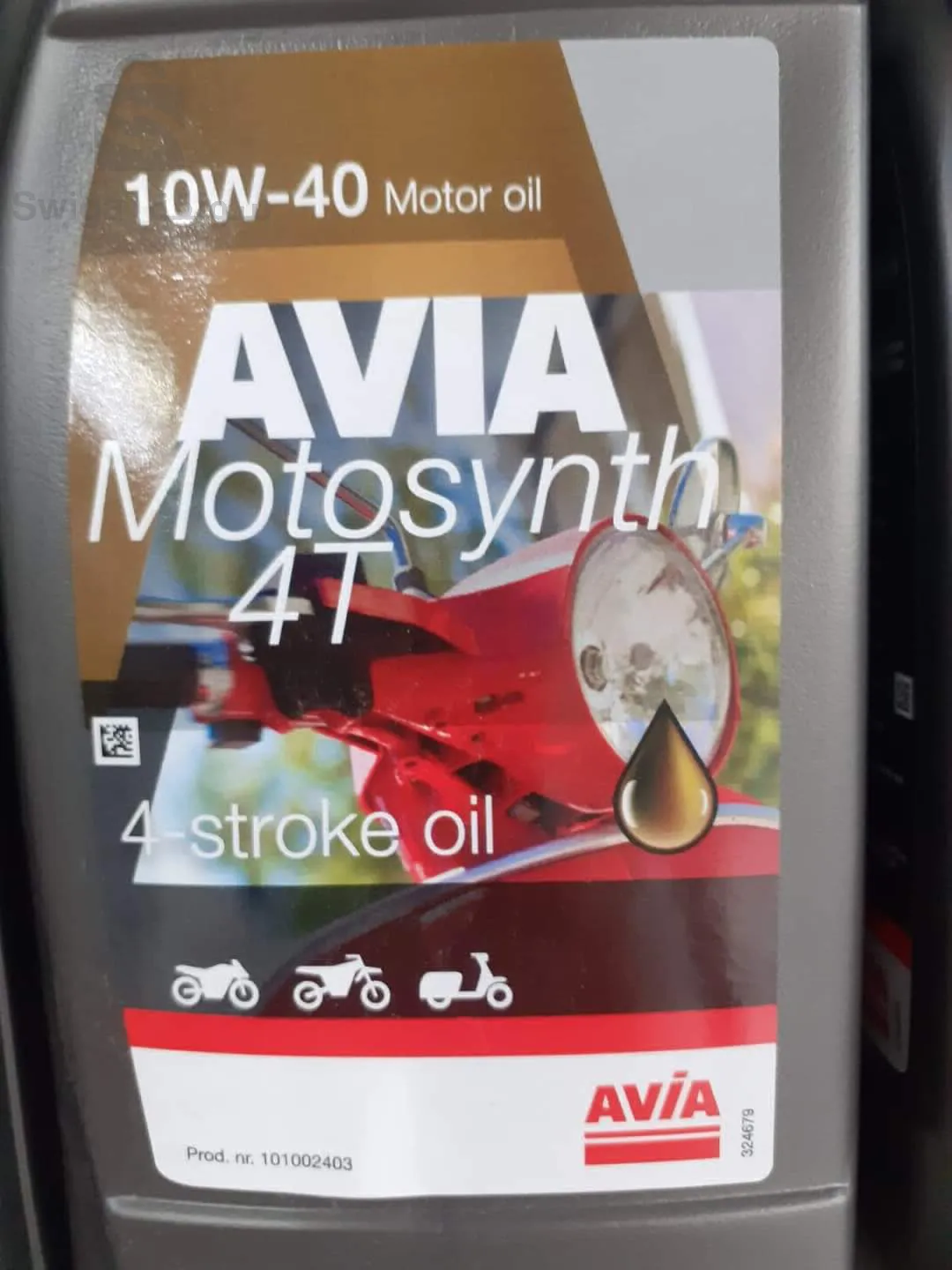 زيت دراجة نارية فرنسي أصلي جديد